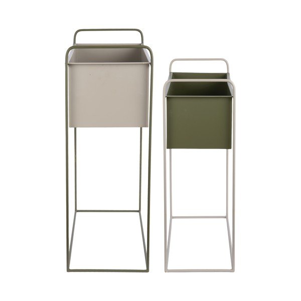 Metalowe kwietniki 2 szt. (wysokość 65 cm) Reina – PT LIVING-image-4