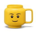 Żółty ceramiczny kubek dla dzieci 530 ml Head – LEGO®