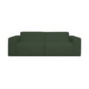 Ciemnozielona sofa 228 cm Roxy – Scandic