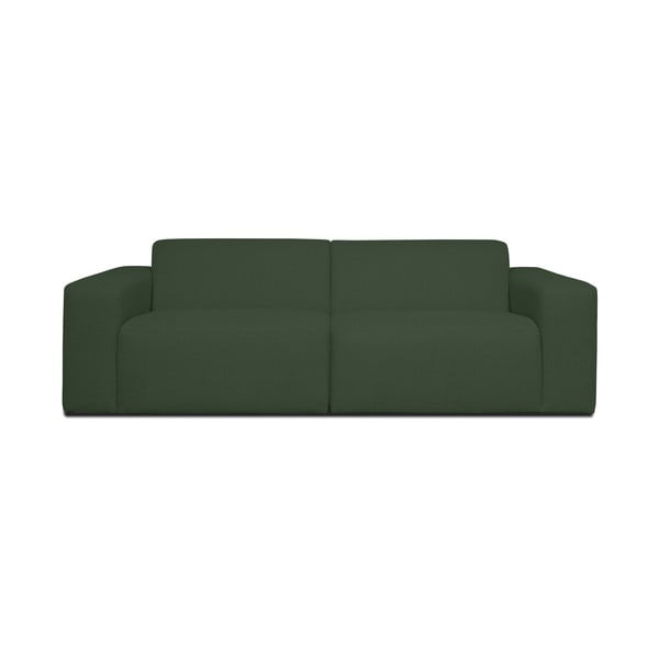 Ciemnozielona sofa 228 cm Roxy – Scandic