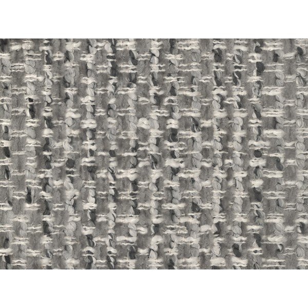 Jasnoszary fotel z tkaniny szenilowej Georgia – Micadoni -image-4