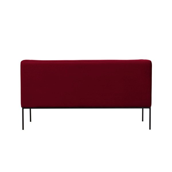 Czerwona aksamitna 2-osobowa sofa Windsor & Co Sofas Neptune-image-4