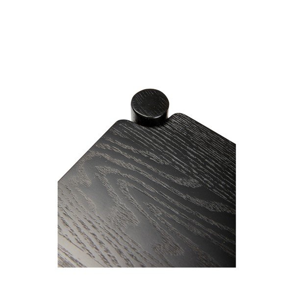 Barek na kółkach z litego drewna dębowego 40x40 cm Norm – Hübsch-image-4