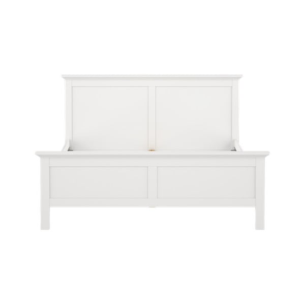 Białe łóżko dwuosobowe 160x200 cm Paris – Tvilum-image-2