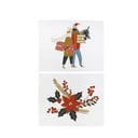Tekstylna mata stołowa 2 szt. ze świątecznym motywem 35x45 cm Christmas Star – Butter Kings