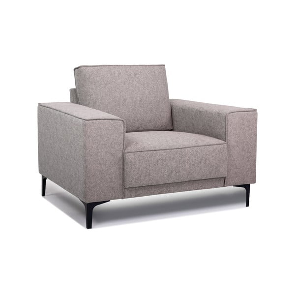 Szarobrązowy fotel Scandic Copenhagen Gusto