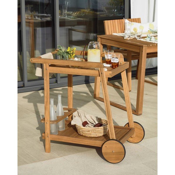 Barek z litego drewna akacjowego 55x73 cm Felisa – Kave Home-image-2