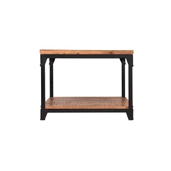 Stolik z blatem z drewna mango LABEL51 Sturdy, szer. 60 cm-image-2