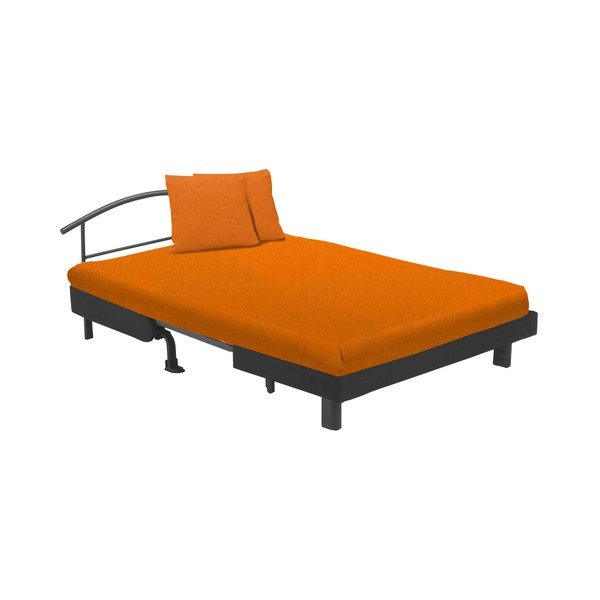 Pomarańczowa rozkładana sofa dwuosobowa 13Casa Lillo-image-1