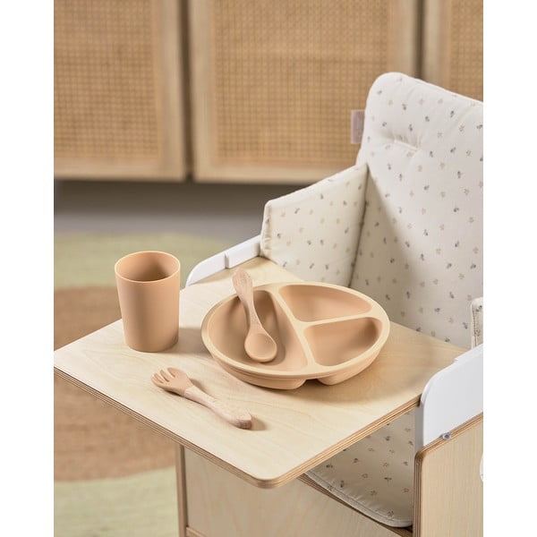 Tacka do krzesełka do karmienia w naturalnym kolorze Nuun – Kave Home-image-1