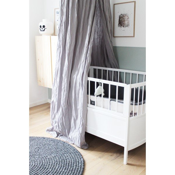 Jasnoszary wełniany dywan kulkowy Wooldot Ball Rugs, ⌀ 120 cm-image-4