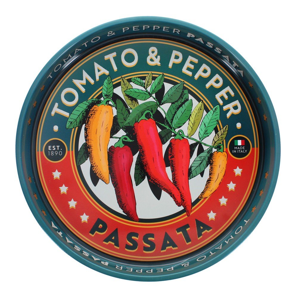 Metalowa taca ø 33 cm Passata – Rex London