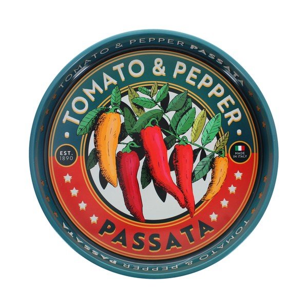 Metalowa taca ø 33 cm Passata – Rex London