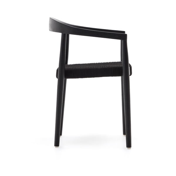 Czarne krzesła zestaw 4 szt. Ydalia – Kave Home-image-3