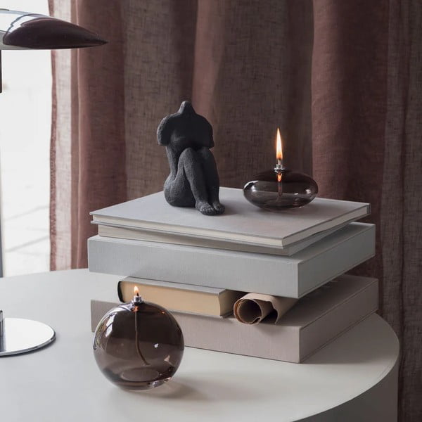 Szklana lampa olejna (wysokość 11 cm) Aura – Mette Ditmer Denmark-image-1