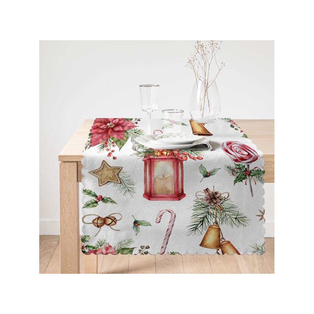 Bieżnik ze świątecznym motywem 45x140 cm Merry Christmas – Mila Home