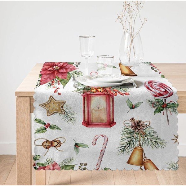 Bieżnik ze świątecznym motywem 45x140 cm Merry Christmas – Mila Home