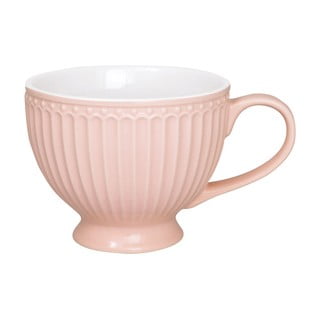 Różowa porcelanowa filiżanka Green Gate Alice, 400 ml