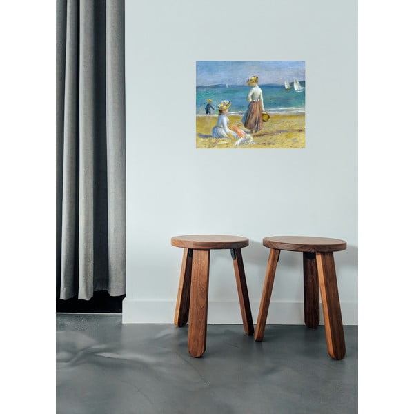 Reprodukcja obrazu Auguste’a Renoira - Figures on the Beach, 50x40 cm-image-1