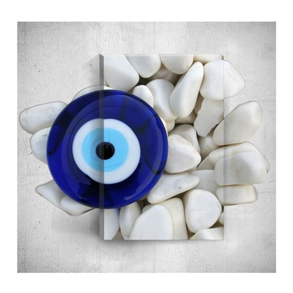 Obraz 3D Mosticx Pebble Eye, 40x60 cm