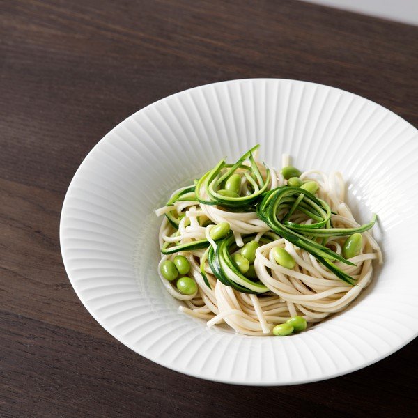 Biały porcelanowy głęboki talerz Kähler Design Hammershoi, ⌀ 21 cm-image-2