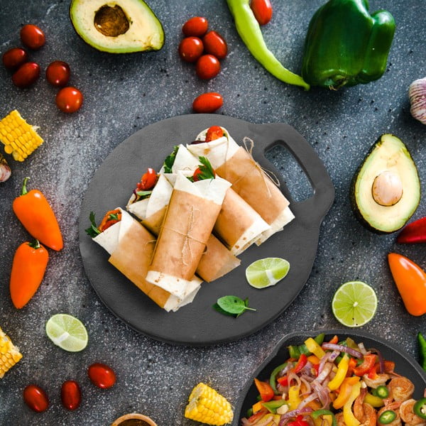 Okrągła płyta do grilla ø 27,5 cm LITINA – Orion-image-1