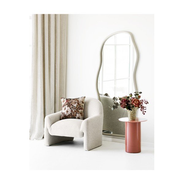 Szklany okrągły stolik ø 45 cm Florens – House Nordic-image-2