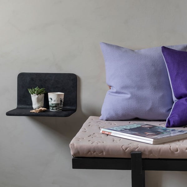 Czarna półka w dekorze kamienia Art Studio – Mette Ditmer Denmark-image-1