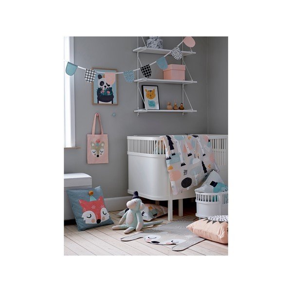 Dziecięca bawełniana poduszka Södahl Frida Fox, 45x45 cm-image-1