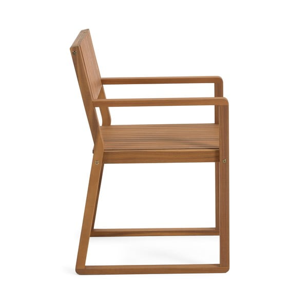 Krzesło ogrodowe z drewna akacji Kave Home Emili-image-2