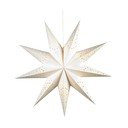 Biała dekoracja świetlna ze świątecznym motywem ø 75 cm Solvalla – Markslöjd