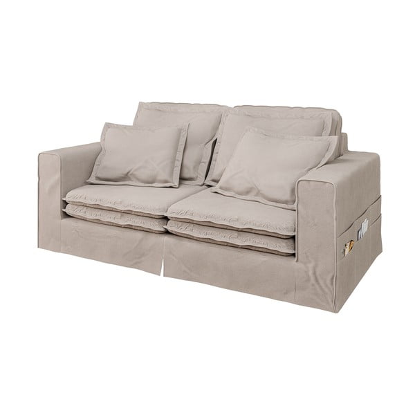 Jasnobrązowa sofa 196 cm Nora – Ropez-image-2