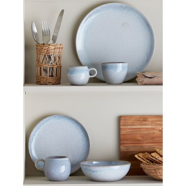 Kamionkowy zestaw talerzy 12 szt. Paula – Bloomingville-image-2