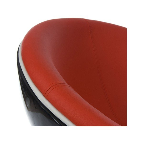 Czerwony fotel obrotowy Kokoon Sphere-image-2
