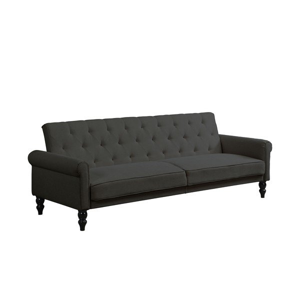 Antracytowa częściowo rozkładana/rozkładana sofa 222 cm Tyne – Støraa-image-2