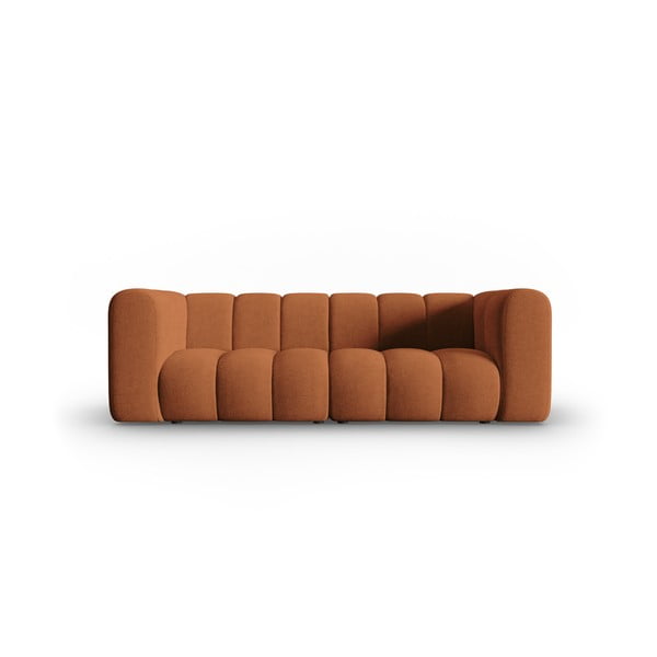 Sofa w miedzianym kolorze 228 cm Lupine – Micadoni Home