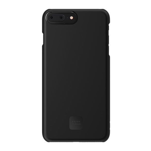 Czarne ochronne etui na iPhone 7 i 8 Plus Happy Plugs Slim