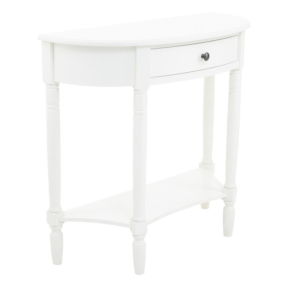 Biała konsola z litego drewna sosnowego 32x93 cm Heritage – Premier Housewares