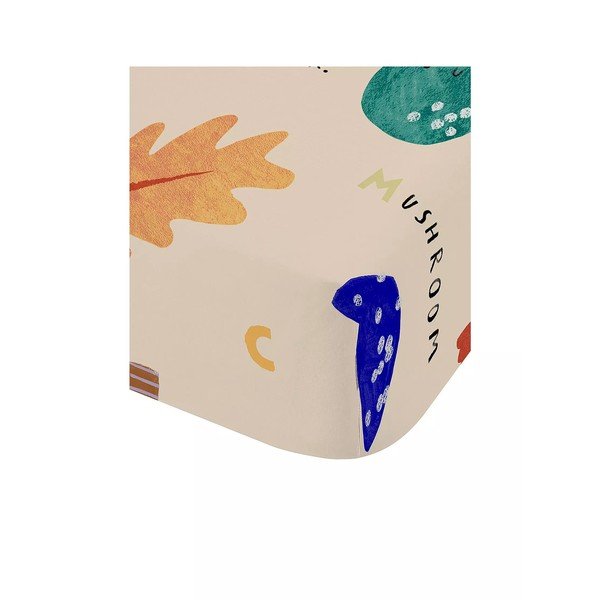 Prześcieradło dziecięce do łóżeczka z gumką 70x140 cm Woodland Alphabet – RHS-image-2