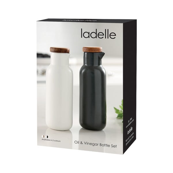 Porcelanowy zestaw na olej i ocet Essentials – Ladelle-image-1