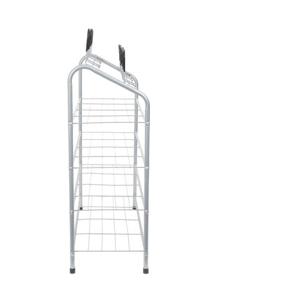 4-poziomowy regał na buty z nakładkami Compactor-image-4