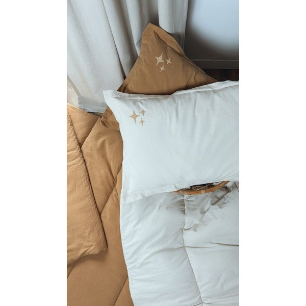 Biały zestaw do łóżeczka Stars – Malomi Kids-image-2