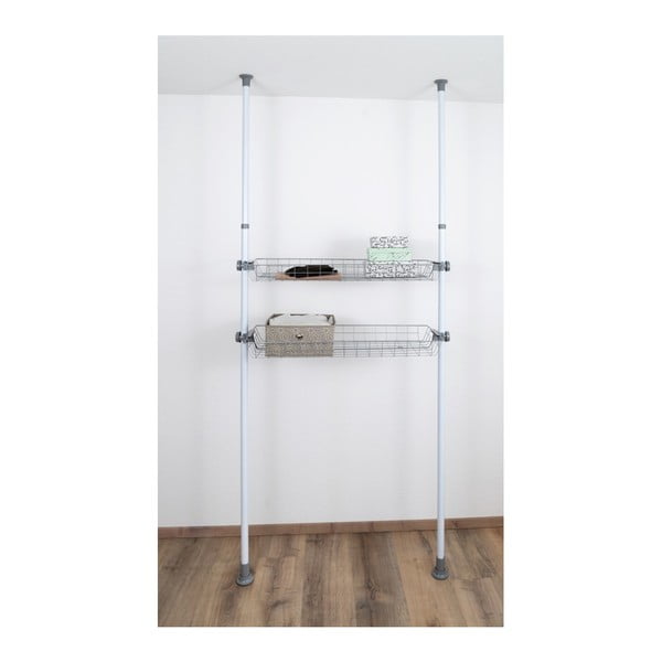 Zestaw 2 koszyków do drążków Wenko Herkules-image-3