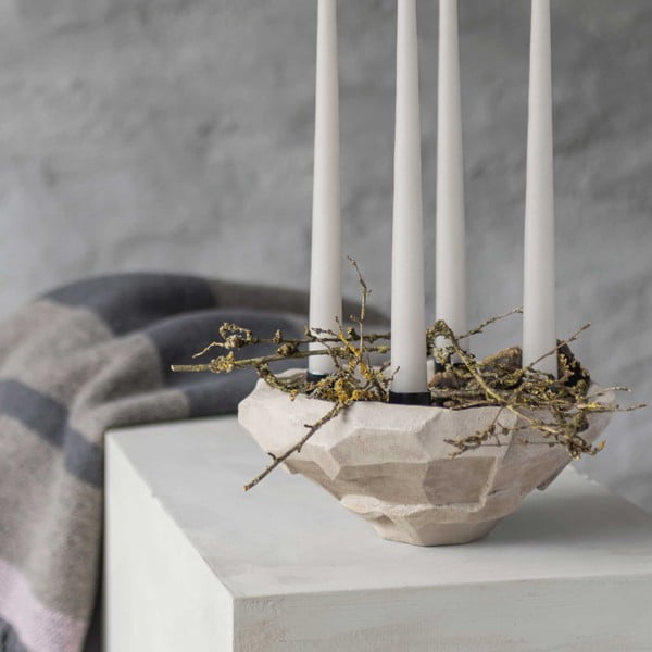 Kamienny świecznik Art Piece Nuki – Mette Ditmer Denmark-image-3