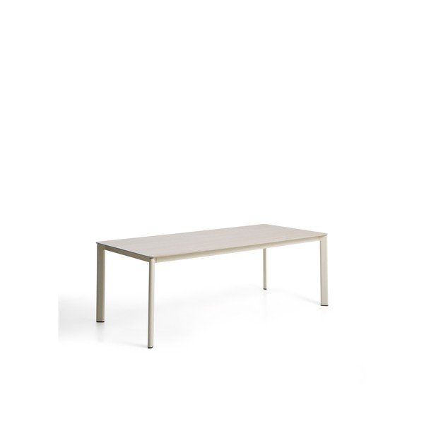 Stół ogrodowy z kamiennym blatem 100x220 cm Anafi – Kave Home
