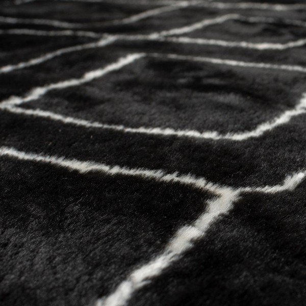 Czarny dywan odpowiedni do prania 160x230 cm Imran – Flair Rugs-image-3