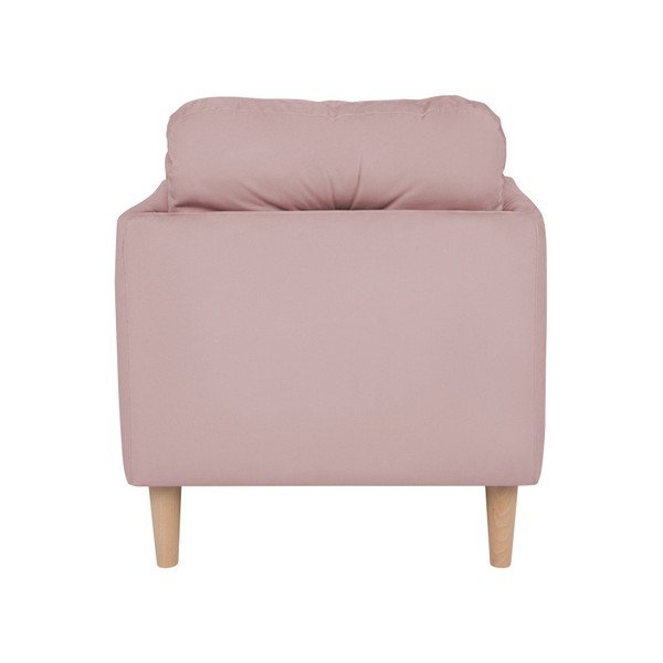 Różowy fotel Micadoni Home Belano-image-2