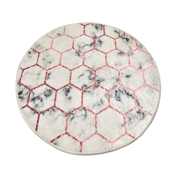 Dywanik łazienkowy Homefesto Honeycomb, ⌀ 100 cm