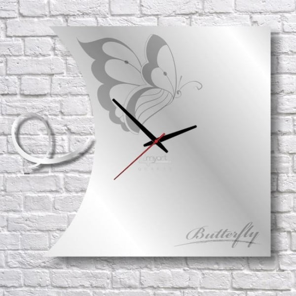 Zegar ścienny Butterfly Clock