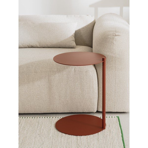 Stalowy okrągły stolik 41x40 cm Ande – noo.ma-image-4